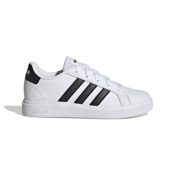 Sneakers bianche da ragazzo con strisce a contrasto adidas Grand Court 2.0 K, Brand, SKU s354000151, Immagine 0